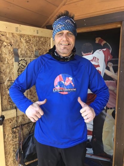 Donnybrook Blue Long Sleeve T shirt - Image 4